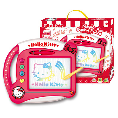

Hello Kitty children&39s drawing board magnetic writing board baby drawing board 1-3 years old children&39s toys color graffiti board KT-8516