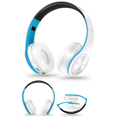 

MyMei Бесплатная доставка Красочный Mp3 аудио стерео Поддержка карт SD Bluetooth беспроводные наушники с микрофоном игры 10 часов