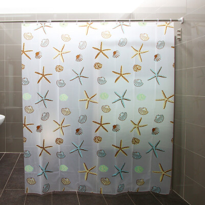 

Ou Runzhe shower curtain PEVA bathroom shower curtain 180200 cm starfish