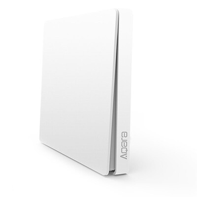 

MI Aqara Wireless Switch Xiaomi Аккумуляторная батарея Smart home Пульт дистанционного управления 3-ходовой переключатель Управление сюжетами (Single Button)