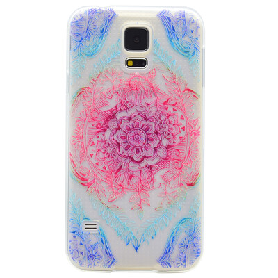 

Magic flower Pattern Soft Thin TPU Rubber Silicone Gel Case Cover for Samsung GALAXY S5