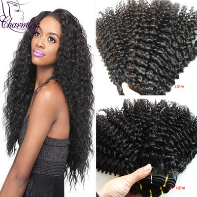 

Brazilian Kinky Curly Virgin Hair 3 Bundles Afro Kinky Curly Hair Brazilian Virgin Unprocessed Curly Weave Human Hair Extensions