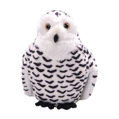 

National Geographic (NATIONALGEOGRAPHIC) North American series of animal dolls plush toys simulation model children's baby animal world ornaments snow owl 6 inch