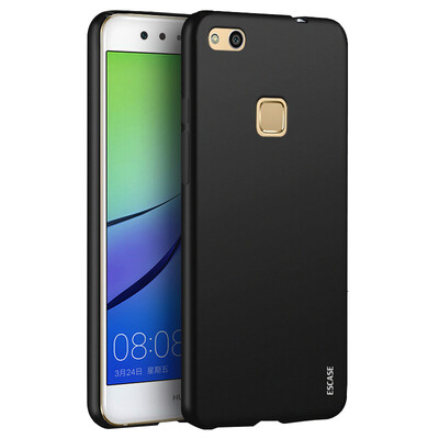 

ESCASE Huawei NOVA youth version of the phone shell scratch scrub feel all-inclusive silicone protective cover gentleman black
