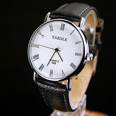 

Ya Zhuo Lun quartz watch new fashion casual belt watch men and women couples watch YZL0514TH-2