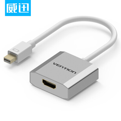 

VPA Mini DP to HDMI конвертер мужской и женский Mini Displayport кабель молния интерфейс доступ телевизор (серебристый) HBAWB