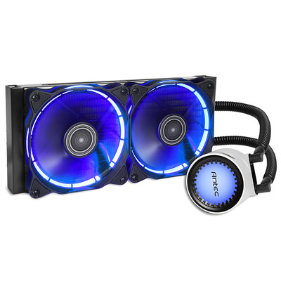 

Antec MERCURY Mercury 240 Water Cooled CPU Cooler Multi-Platform Water Cold Temperature Control Fan 23m