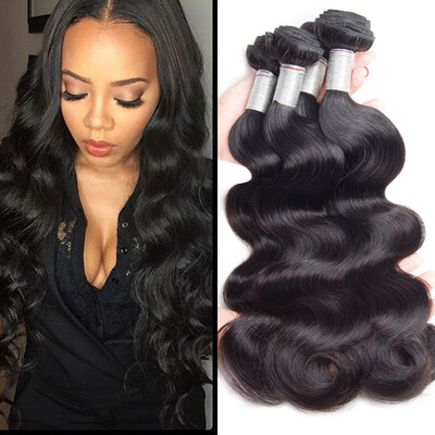 

Female Star 7A Unprocessed Virgin Hair Peruvian Body Wave 4 Bundles Peruvian Virgin Hair Body Wave Human Hair Bundles 8"-30