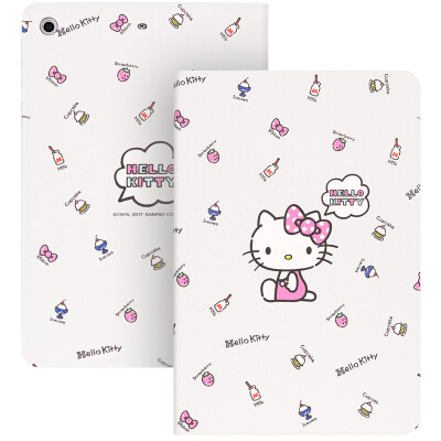 

Отличный Hello Kitty Series Новый iPad 9,7-дюймовый корпус / мультяшный корпус Интеллектуальный кожаный чехол для детского сада