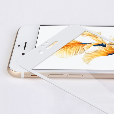 

Rock ROCK iPhone6s tempered film iphone6 ​​ 6s full-screen 3D solid soft side film surface full-screen high-definition film black