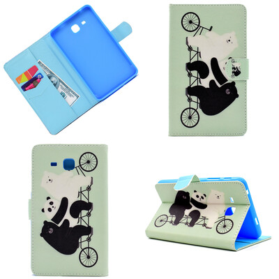 

Стиль Классический откидная крышка с подставкой Функция и слот кредитной карты для Samsung Galaxy Tab A 7.0 T280