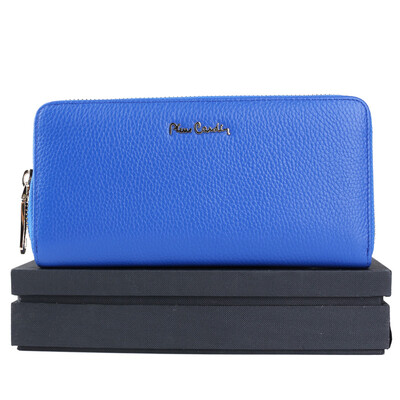 

Pierre Cardin pierrecardin ladies wallet Europe&the United States fashion long wallet wallet sweet lady large capacity clutch bag multi-function wallet CEA698121G blue