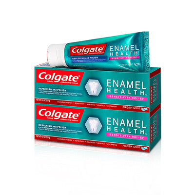 

Гао Lujie (из Colgate) здоровой зубной эмали Sensitive зубная паста 113g × 2