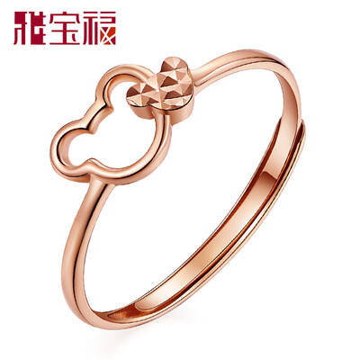 

Ya Bao Fu 18K gold ring gold ring ring / rose gold ring bears ring ring women's ring JQXWJZA4017