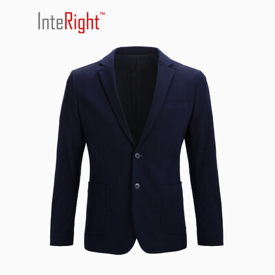 

INTERIGHT Men 's Knitting Casual Jackets Jacket Cyan XL Code