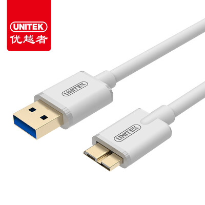 

UNITEK mobile hard disk data cable 1 meter Micro USB30 mobile phone charger line s5 Samsung note3 Toshiba Seagate data cable wh