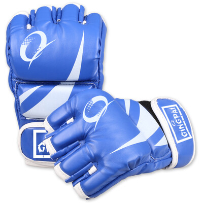 

Fighting Boxing Gloves Adult Professional Half-finger Fingers Sanda Muay Thai MMA Finger Gloves UFC Fighting Fight Training Fist