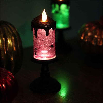 

Halloween Spider Tornado LED Lighting Flameless CandleBattery Operated