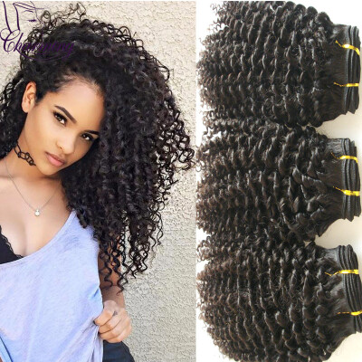 

Brazilian Kinky Curly Virgin Hair 3Pcs/Lot Brazilian Hair Weave Bundles Top Quality 100% Virgin Human Hair Bundles Free Shipping