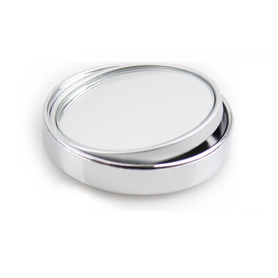 

KOOLIFE Зеркало заднего вида Small Circle Single Border Round 5.8cm 360 градусов Вращающийся широкоугольный реверсивный автомобиль Задняя зона Дополнительное зеркало серебра