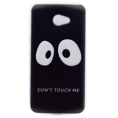 

Do not touch me Pattern Soft Thin TPU Rubber Silicone Gel Case Cover for LG K5