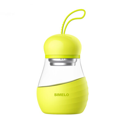 

SIMELO cup Seoul style Meng Li pear glass 350ML green