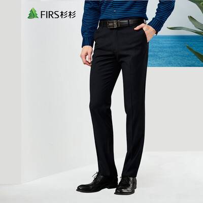 

Shanshan (FIRS) Korean business casual dress pants male male STK36H004-2 black 82