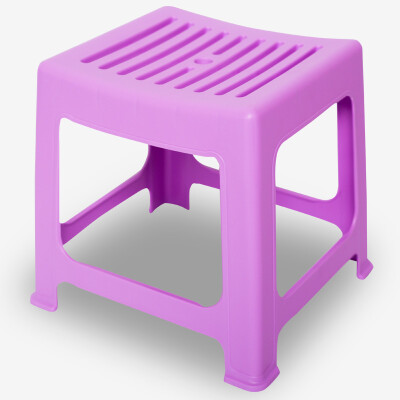 

Handsome plastic stool bathroom small square low chair stool balcony casual bench table stool pink SL16107D8