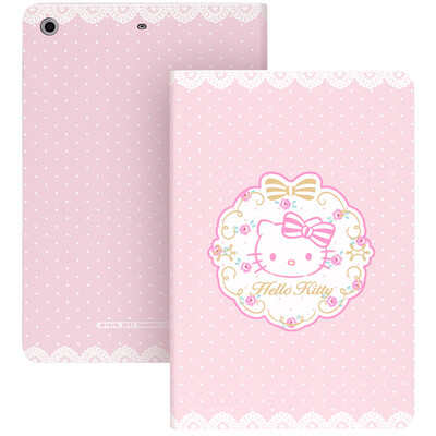 

Плюс отличный новая серия Hello Kitty IPad 9,7 Yingcun защитного чехла / мультфильм защитной оболочки кобура умной заторможенность невинность Katie