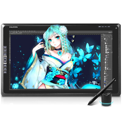

Ван окрашено (HUION) GT185 профессиональная цифровая ЖК-экран компьютера графического экрана картины окрашены панели окрашена плита таблетка