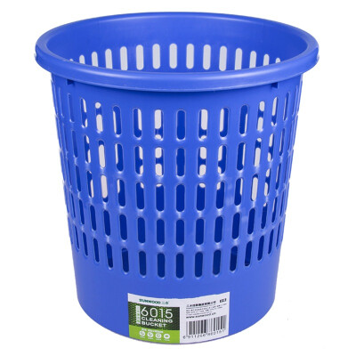 

Miyuki (SUNWOOD) 6015 standard round basket / cleaning bucket / trash cans 26cm diameter blue