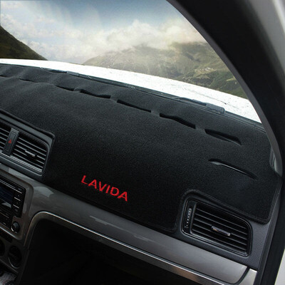 

Huashi Laiyi Langhang light pad - with embroidery 13-17 LaVida Langhang central control instrument panel sunscreen insulation dark pad auto accessories modified with embroidery - black edge