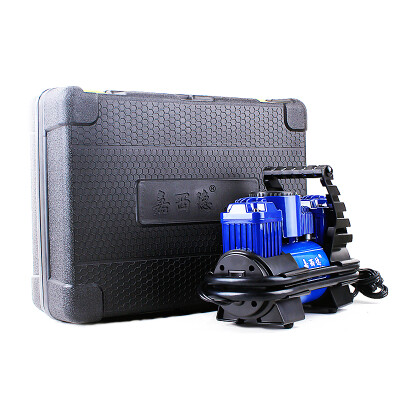 

Jia Xide 0377-A double cylinder car inflatable pump portable tires car inflatable pump 12v car inflatable machine