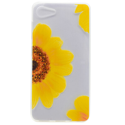 

Sunflower Pattern Soft Thin TPU Rubber Silicone Gel Case Cover for Lenovo ZUK Z2