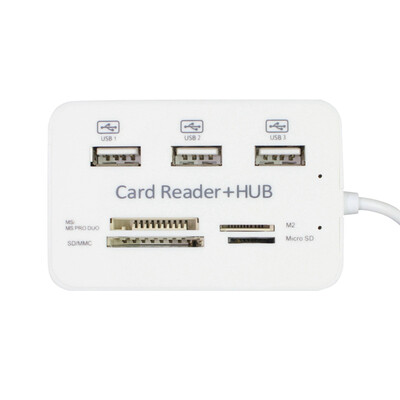 

Micro USB Hub Combo 20 3 порта для чтения карт памяти Разделитель USB концентратор Компьютер для ПК