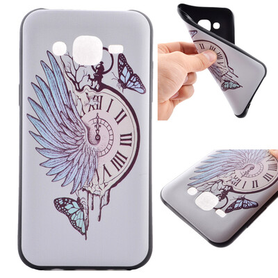 

Pocket watch Pattern Soft Thin TPU Rubber Silicone Gel Case Cover for Samsung Galaxy J5