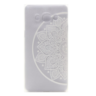 

Flower of semicircle Pattern Soft Thin TPU Rubber Silicone Gel Case Cover for SAMSUNG Galaxy J5 2016/J510