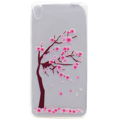 

Cherry tree Pattern Soft Thin TPU Rubber Silicone Gel Case Cover for Sony Xperia X Performance