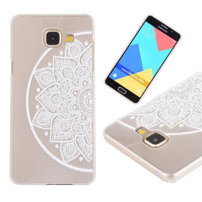 

Flower of semicircle Pattern Soft Thin TPU Rubber Silicone Gel Case Cover for Samsung Galaxy A5 2016A510