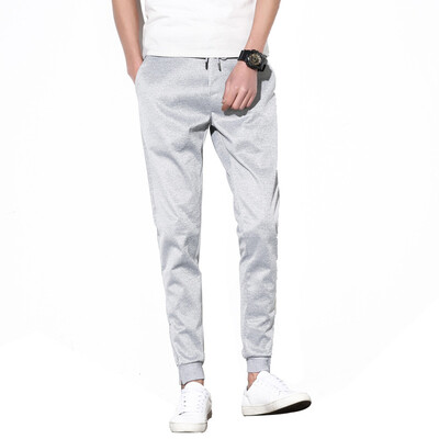 

Bejirog Casual Pants Мужские брюки Shaw Slim Slim Брюки Тенденции Harlan Брюки Мужчины 17088BJ18 Серый 2XL