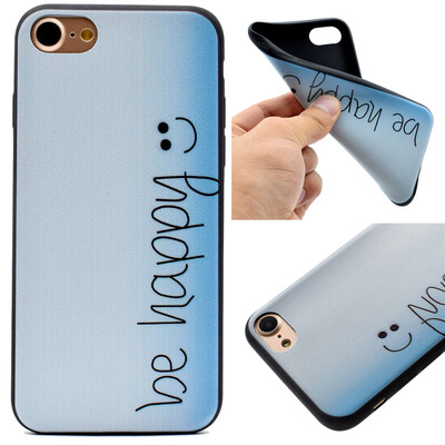 

Счастливые картины мягкий тонкий ТПУ резиновый силиконовый гель Дело Чехол для IPHONE 7 Plus