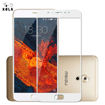 

KOLA Meizu PRO6 Plus tempered film full screen cover mobile phone protective film for Meizu pro6 Plus white