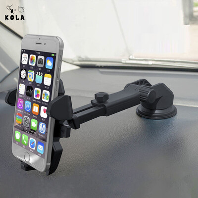 

KOLA car phone holder suction cup navigation bracket car center console front windshield mobile phone holder for Apple Samsung Huawei millet&other mobile phones