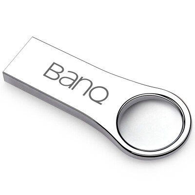 

Banq P80 U disk 64G USB30 high speed waterproof shockproof metal U disk light version snow white silver