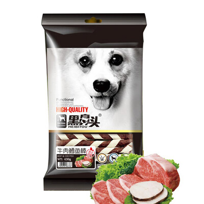 

Black Nose Dog Snacks Pet Dog Snacks Black Nose Pancake Beef Cheese 180g