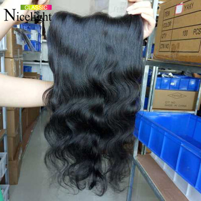 

new hair 13x4 full ear to ear brazilian lace frontal closure lace frontal with baby hair brazilian body wave frontal hair piece