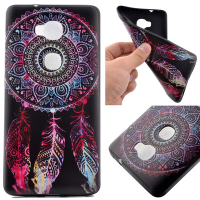 

Dreamcatcher Pattern Soft Thin TPU Rubber Silicone Gel Case Cover for Huawei Honor 5XGR5