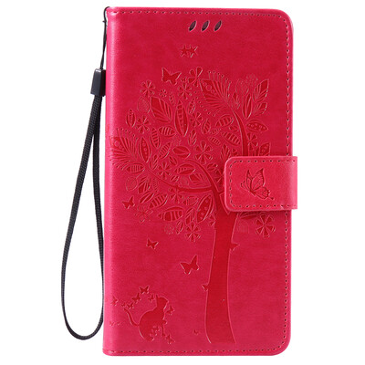 

Rose Tree Design Кожа PU откидной крышки Кошелек Карты Держатель чехол для HUAWEI Honor 5X