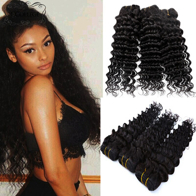 

CCollege Hair Company Malaysian Deep Wave 3 Bundles Wet And Wavy Virgin Malaysian Hair 3 Bundles Cheap Human Hair