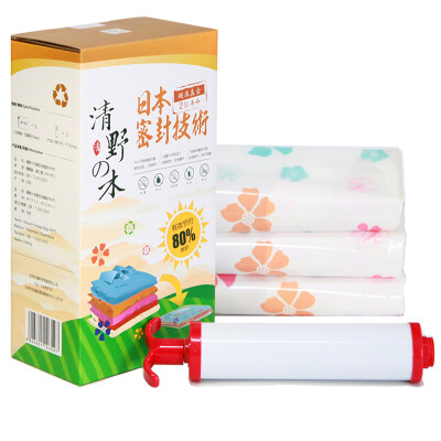 

Jingdong Supermarket Qing Ye の wood 11 wire thick vacuum storage compression bag M3P1 3 medium hand pump Japan imported sealing technology